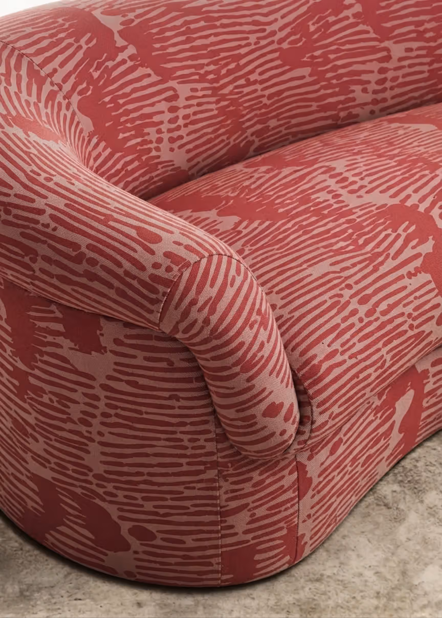 Fluke Fabric shown in an editorial setting