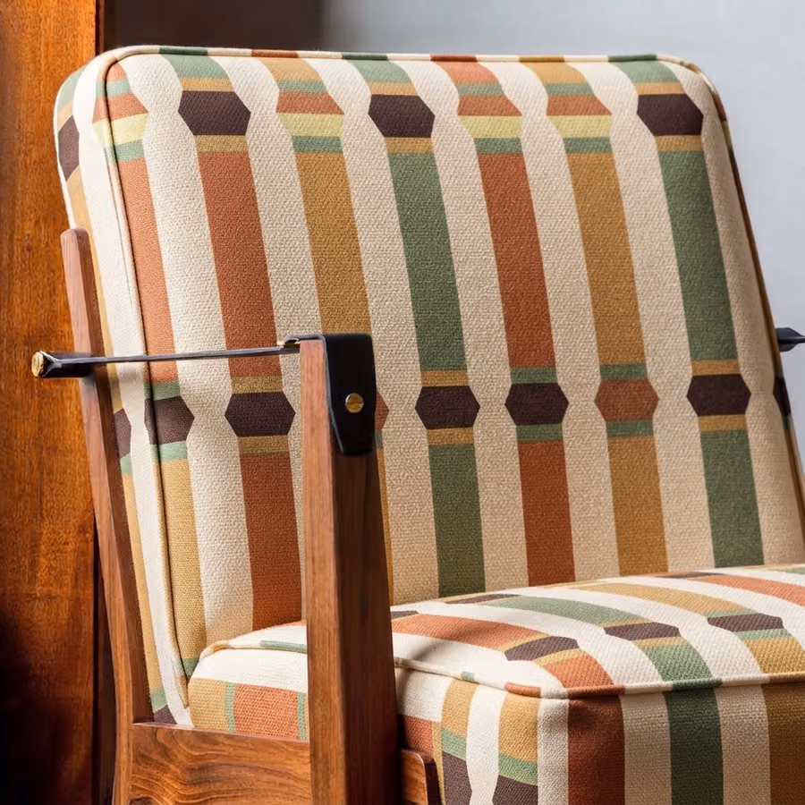 Cameo Fabric shown in an editorial setting