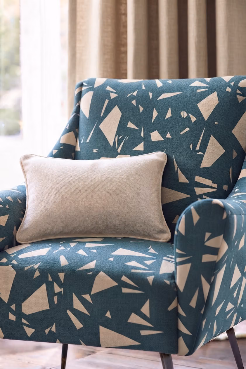 Fractal Fabric shown in an editorial setting