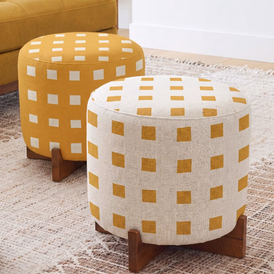 Hanker Fabric shown in an editorial setting