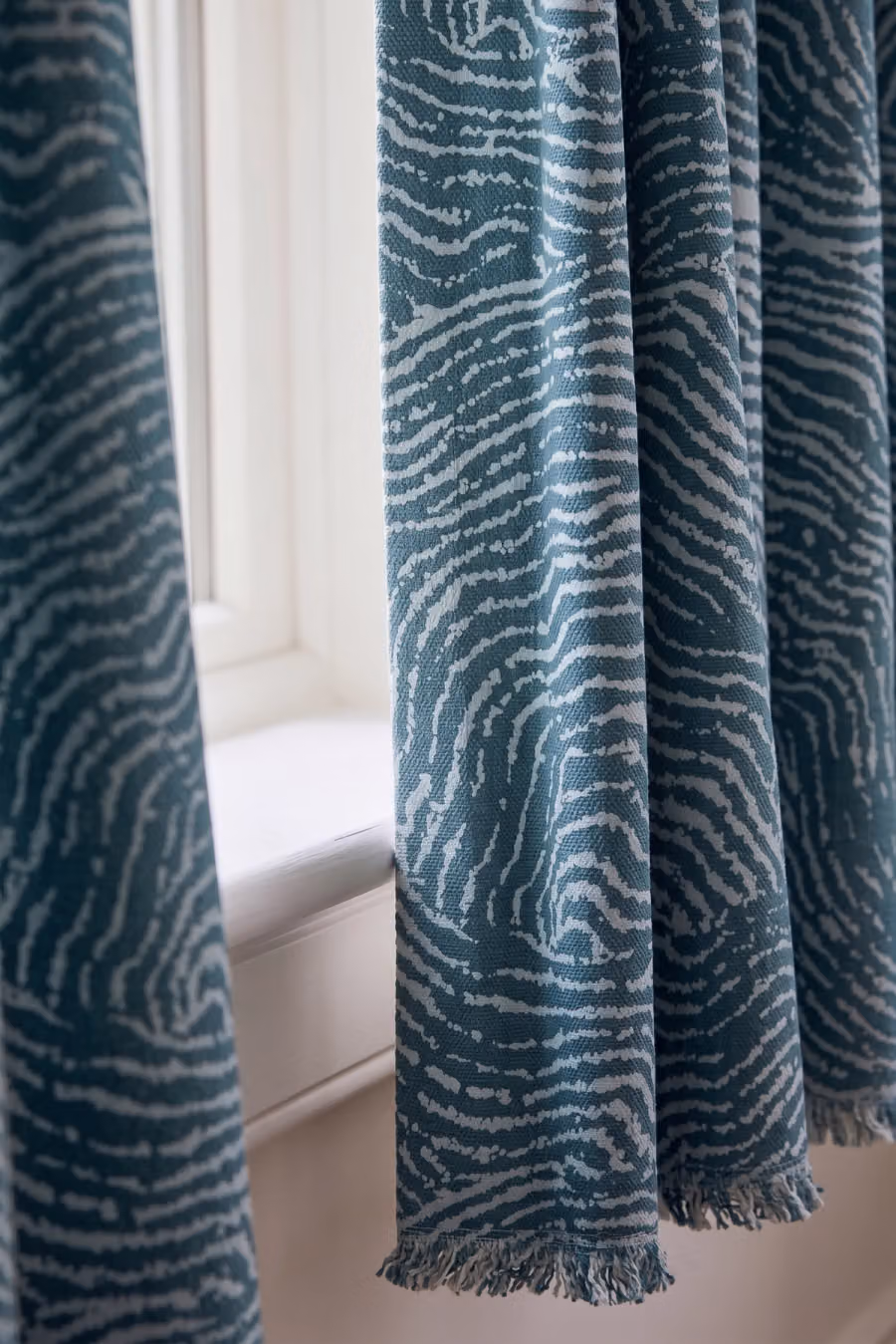 Celestial Fabric shown in an editorial setting