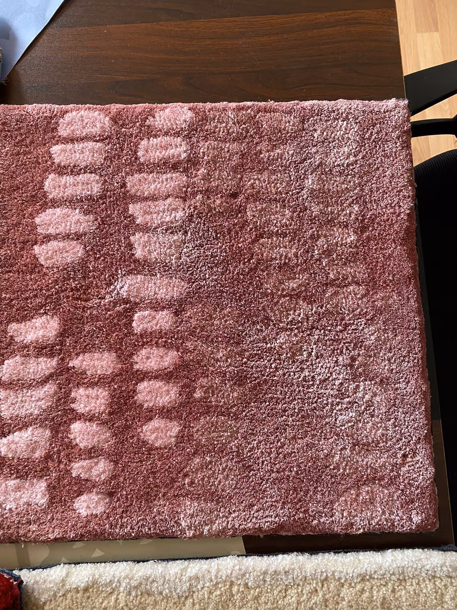 Vision Rug shown in an editorial setting