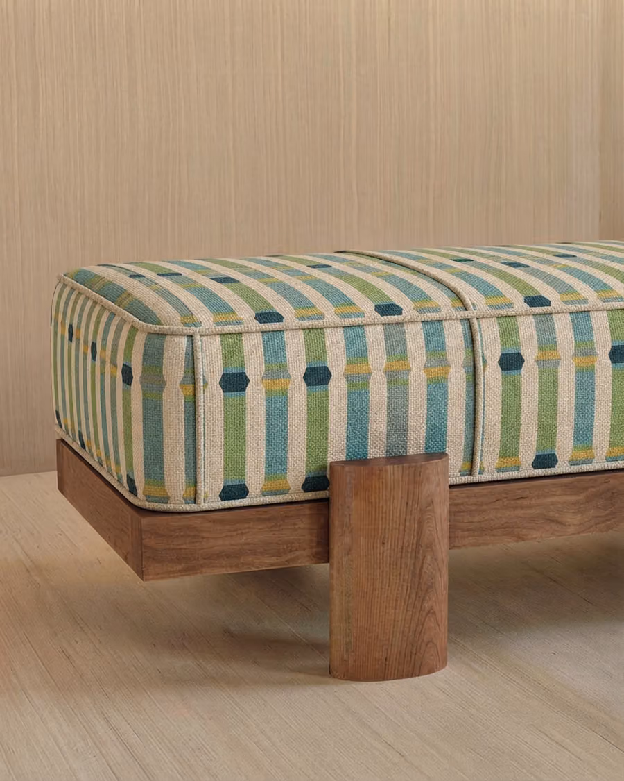 Cameo Fabric shown in an editorial setting